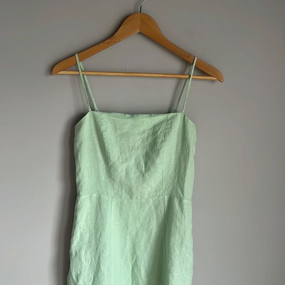 & Other Stories Mint Green Mini Dress - Picture 4 of 13